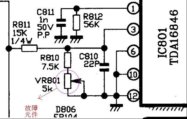 TCL 2136W彩电不定时出现关机（图 个人经验）