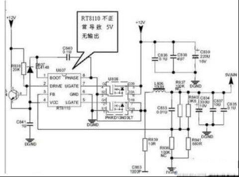TCL L37P10BD液晶电视（MS68机芯） 灯亮，不开机