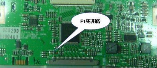 TCL彩电LC320WXN SBA1显示屏无图像故障检修