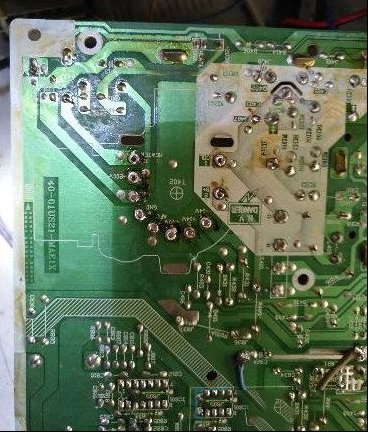 TCL AT25A11彩电电视机不开机检修思路
