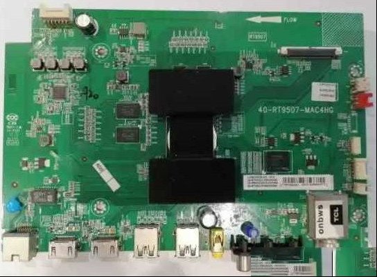 TCL 40E5800A-UD液晶电视不开机检修思路