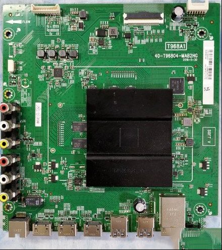 TCL B55A858U液晶电视自动关机检修思路