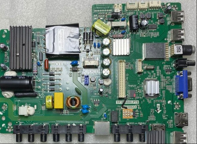 TCL 42E10液晶电视给灯条降电流方法