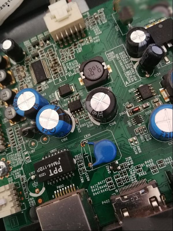TCL L32E4300-3D液晶电视无声音的故障检修