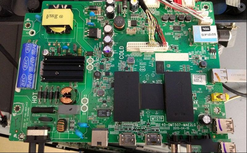 TCL L32F3800A液晶电视开机一闪而灭