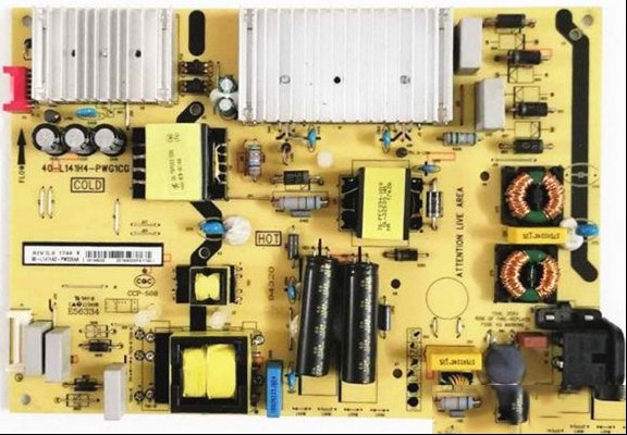 用技改方法给TCL D55A620U液晶背光GB98A芯片降流方法