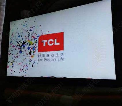 TCL L48A71液晶电视开机背光亮但灰屏