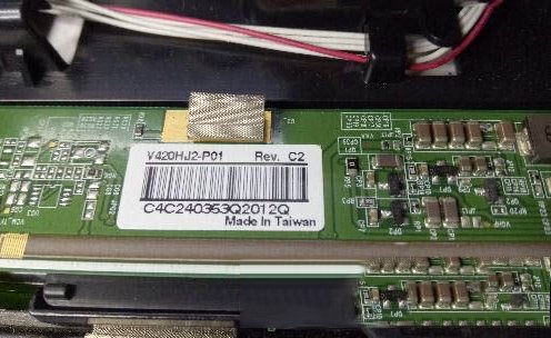 TCL L42A71C液晶电视画面偏白的检修思路