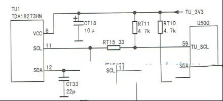 TCL L40F1510液晶电视开机指示灯闪烁后变回待机状态不开机的维修