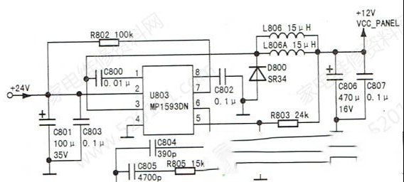 TCL L37P10FBEG液晶电视灰屏的检修思路