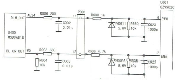 TCL L55E5620A-3D液晶电视黑屏的检修思路