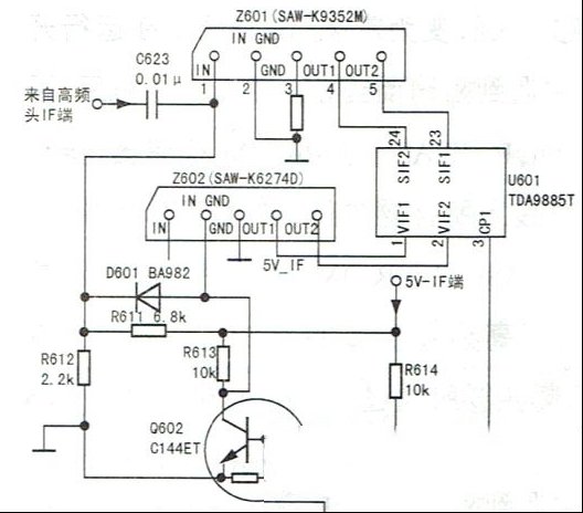 TCL L40E9FE液晶电视TV状态下图像效果差的检修思路
