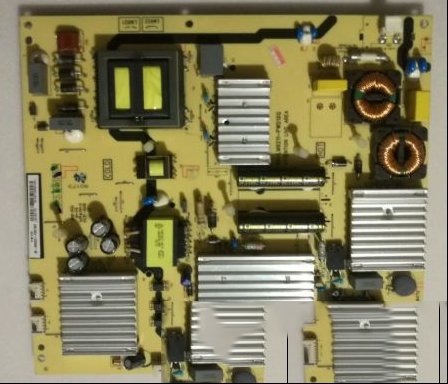 TCL B55A858U液晶电视开机屏幕画面闪一下熄灭的维修