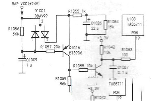 TCL L48F3300-3D液晶电视开机或关机时发出噗声