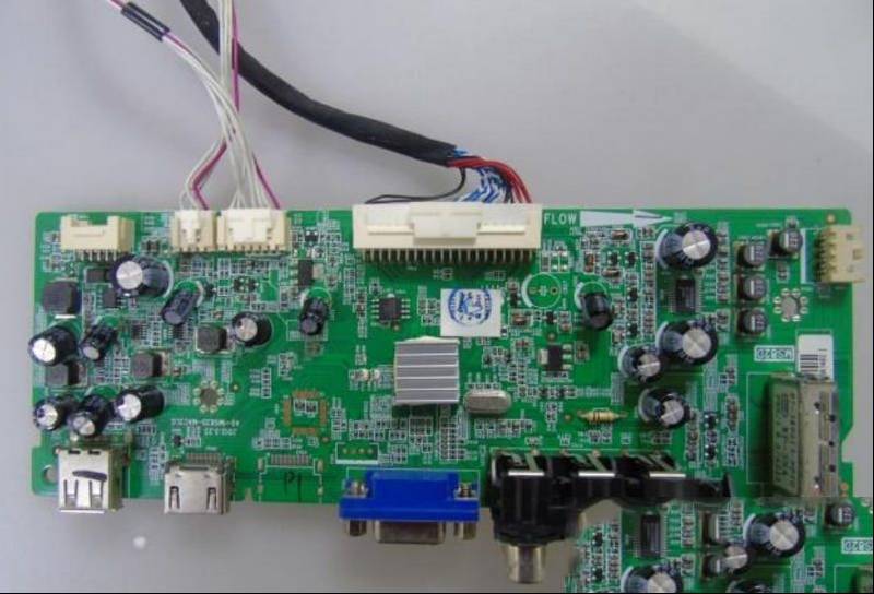 TCL L32E09液晶电视热机状态下有杂音的维修