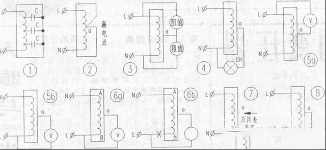 区分感应带电与漏电的几种方法