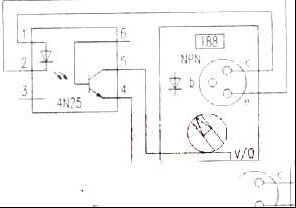 用数字万用表测量光耦传输特性