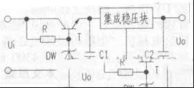 扩大集成稳压块输入电压范围一方法