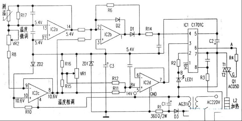 Pwb936恒温烙铁原理与故障检修