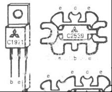 用发射三极管C2539代换C1971