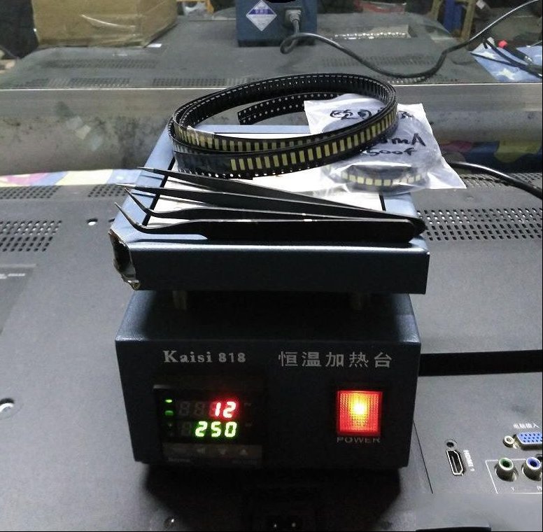 LED液晶电视更换背光灯珠的一点心得体会