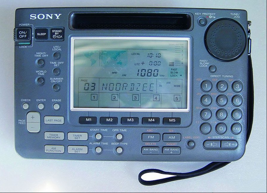 SONY索尼SW-55便携式收音机维修