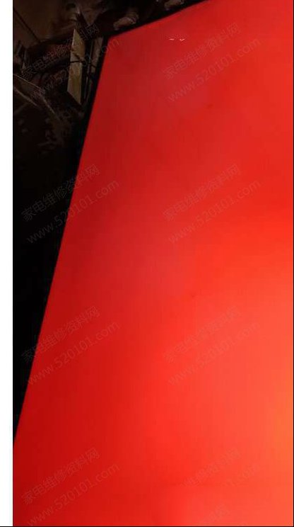 关于液晶屏红绿蓝白跳动的屏幕自检维修心得