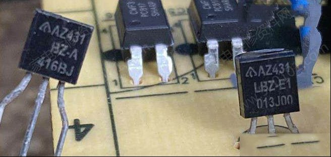 液晶电视电源板中AZ431代换的注意事项