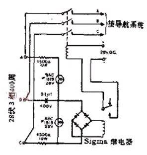 简易相序保护电路