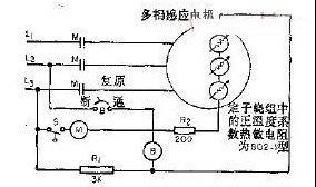 采用正温度系数热敏电阻的单相电机电路