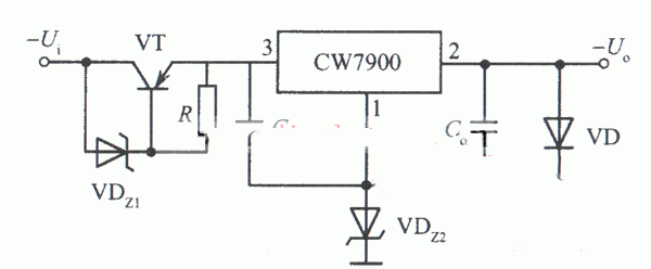 基于CW7900芯片制作稳压电源电路