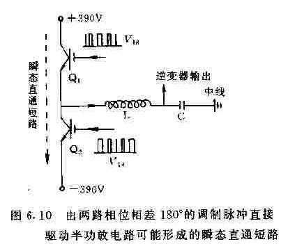 SPWM脉宽调制脉冲的前沿延迟电路