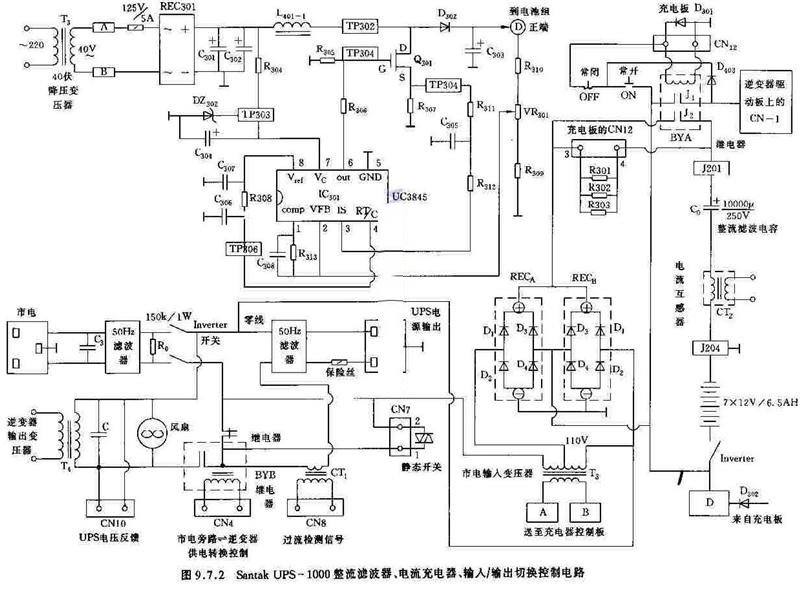 UPS1000整流滤波器