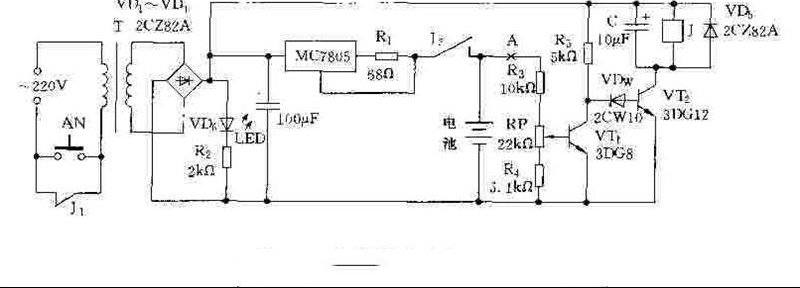 自关断全自动充电器和标准恒流源电路
