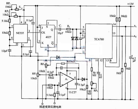 TCA780逆变器PWM控制电路图