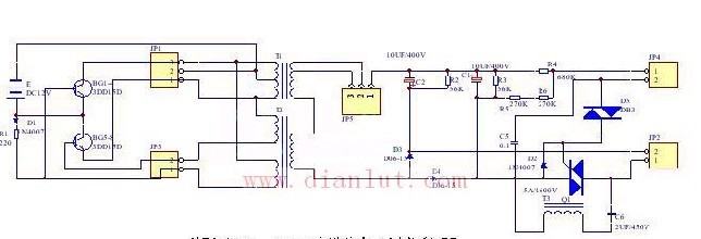 湘江XJ-300的高频电子捕鱼机电路