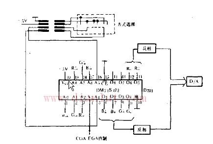 基于DM74S472N的简易应用电路