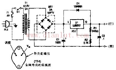 简易可配置电源电路