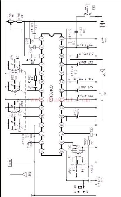 CD1691CB的应用电路