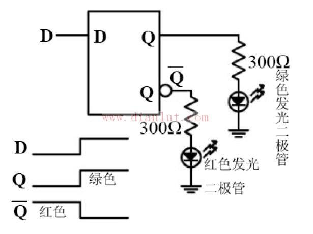 交通灯应用电路