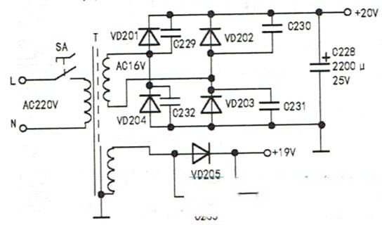 雅马哈L1598收放唱三用机功放集成电路的代换过程
