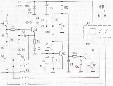 飞达F-9603功放音箱保护电路检修及改进（图）