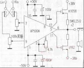 易于调试的场效应管甲类DC功放