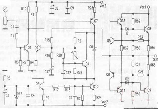 国产功放故障检修三例