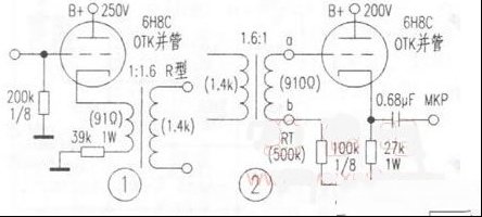 中间变压器的胆管校声电路（图）