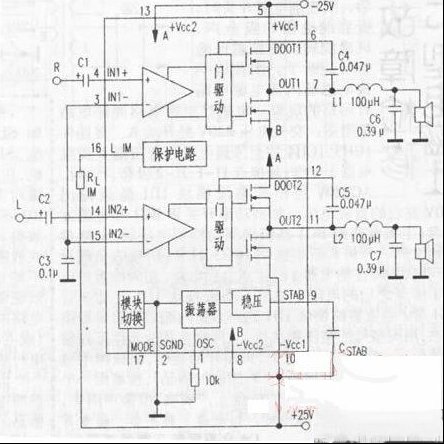 双50W数字功放TDA8902J（图）