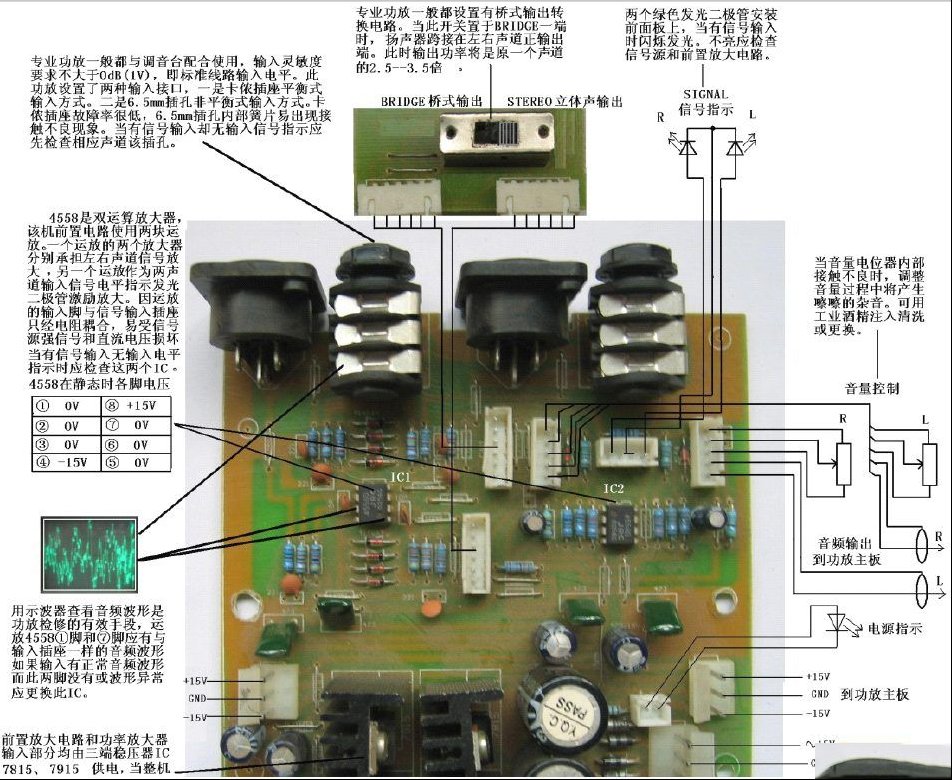 PROSO AX3502专业功放电路原理与维修