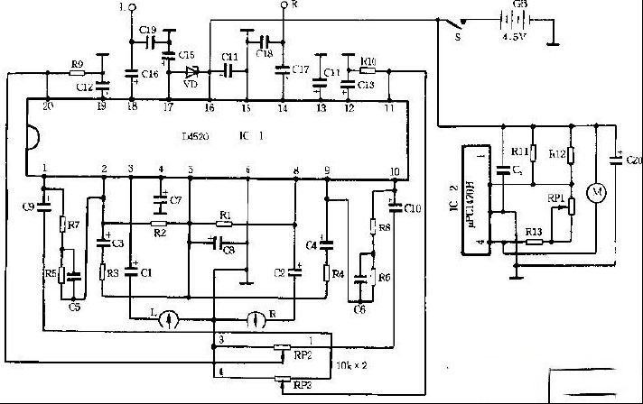 XIN牌G8150录音机电路原理图