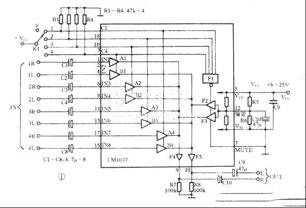 6种音频电子开关电路分析