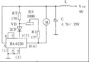 录音机电机稳压调速IC芯片的代换